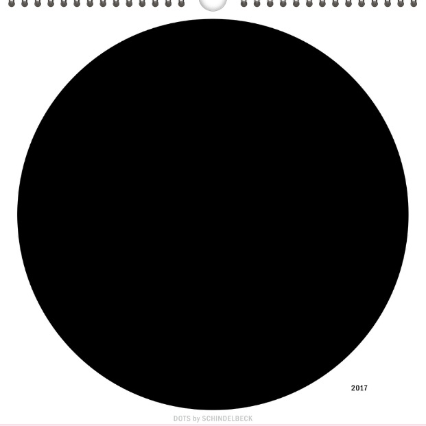 Black Dot Kalender by Frank Schindelbeck
