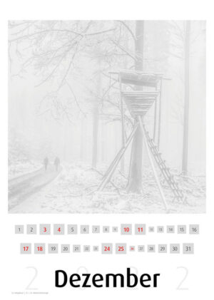 Hochsitz Kalender 2022 - Schindelbeck Photographie