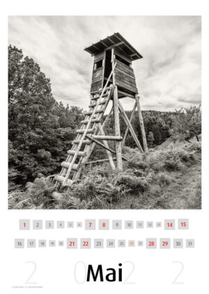 Hochsitz Kalender 2022 - Schindelbeck Photographie