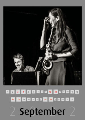 Jazzkalender Enjoy Jazz 2022 - Schindelbeck Jazzfotografie