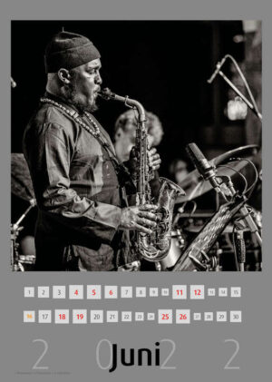 Jazzkalender Enjoy Jazz 2022 - Schindelbeck Jazzfotografie