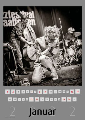 Jazzkalender 2022 - Internationales Jazzfestival Festival - Schindelbeck Jazzfotografie