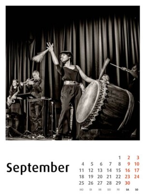 Women in Jazz 2023 - Kalender mit Photos von Frank Schindelbeck Jazzfotografie