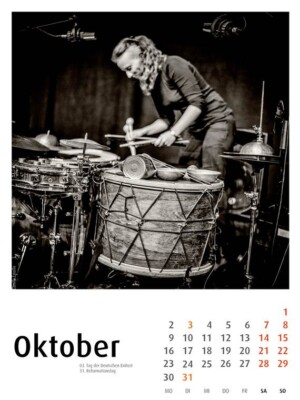 Women in Jazz 2023 - Kalender mit Photos von Frank Schindelbeck Jazzfotografie