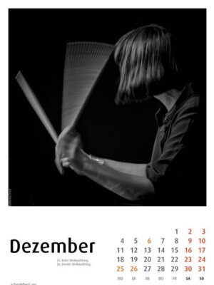 Women in Jazz 2023 - Kalender mit Photos von Frank Schindelbeck Jazzfotografie