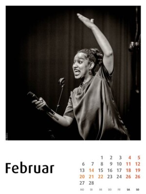 Women in Jazz 2023 - Kalender mit Photos von Frank Schindelbeck Jazzfotografie