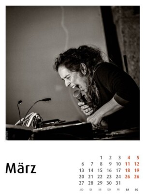 Women in Jazz 2023 - Kalender mit Photos von Frank Schindelbeck Jazzfotografie