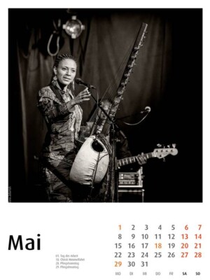 Women in Jazz 2023 - Kalender mit Photos von Frank Schindelbeck Jazzfotografie