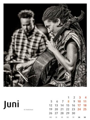 Women in Jazz 2023 - Kalender mit Photos von Frank Schindelbeck Jazzfotografie