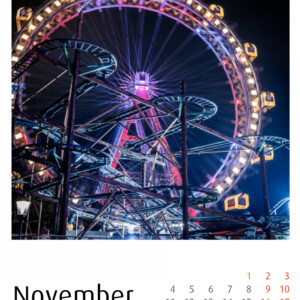Kalender 2024 - Prater Wien - Schindelbeck Fotografie