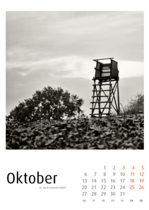 Hochsitzkalender 2025 - Fotografie Frank Schindelbeck