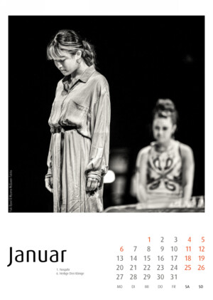 Jazzkalender Women in Jazz 2025 - Frank Schindelbeck