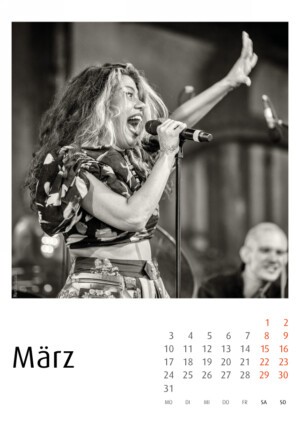 Jazzkalender Women in Jazz 2025 - Frank Schindelbeck