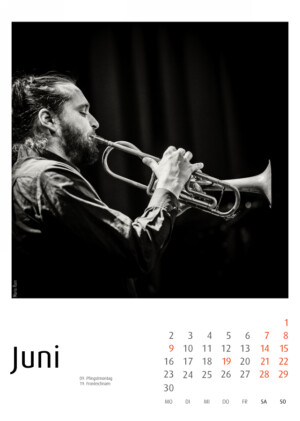 Jazzkalender 2025 01 - Frank Schindelbeck Fotokalender