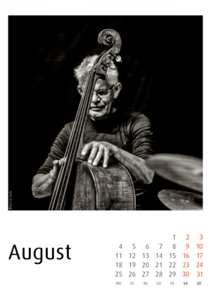 Jazzkalender 2025 01 - Frank Schindelbeck Fotokalender