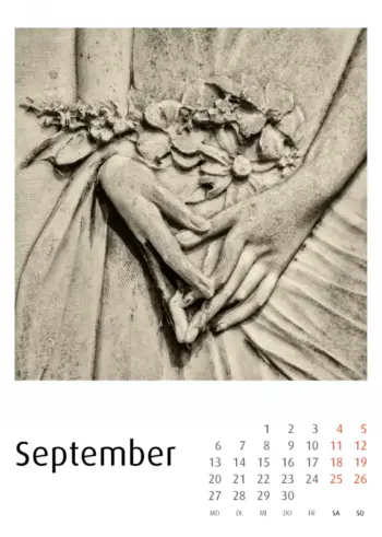 Bergfriedhof Heidelberg Kalender 2027 - Frank Schindelbeck Fotografie