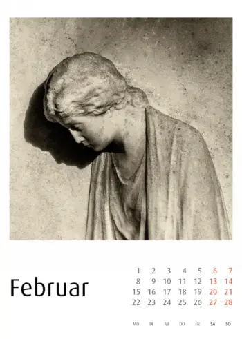 Bergfriedhof Heidelberg Kalender 2027 - Frank Schindelbeck Fotografie