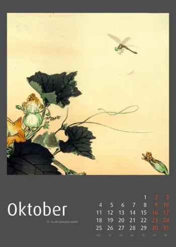 Japanische Farbholzschnitte 2027 - Tiere - Fotokalender - Kalenderexperte