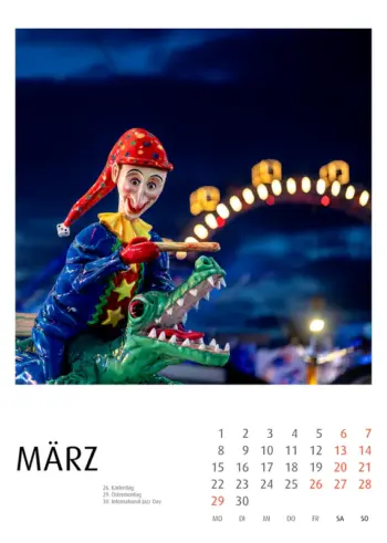 Prater Wien Kalender 2027 - Frank Schindelbeck Fotografie